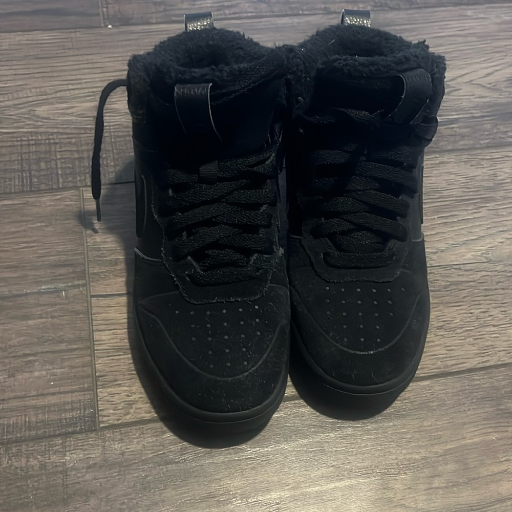 Slightly used girls Nike forces